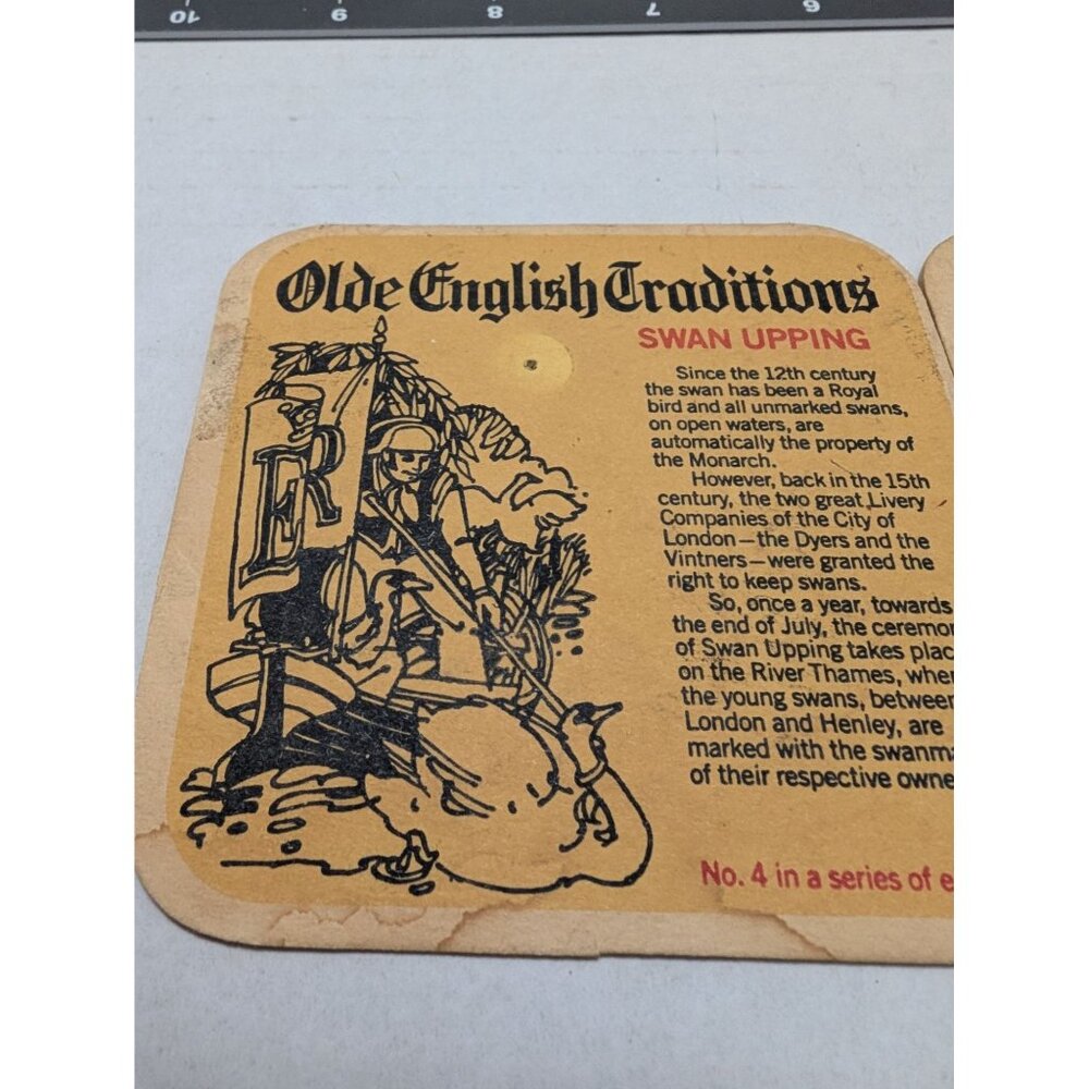 Gaymer's Olde‎ English Original Strong Cyder Cardboard Coaster lot 2 4 & 8 - Picture 2 of 7
